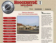 Tablet Screenshot of hoogerhydesafe.com